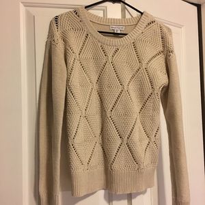Beige sweater by lovingly made